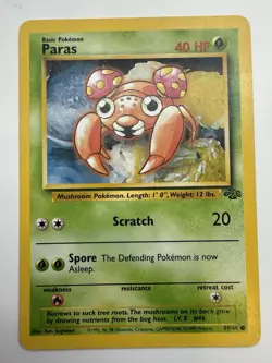 Pokemon Paras 59/64 Common LP - Image 1