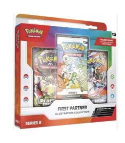 Pokemon TCG First Partner Illustration Collection Series 2 Box Promo Booster - Image 1