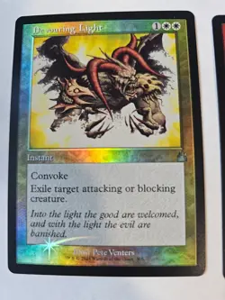 MTG - Devouring Light FOIL Retro Frame - Ravnica Remastered - Image 1