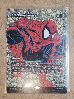 MtG Spider-Man, Arachnogenesis, Borderless M/NM #0031 - Image 1