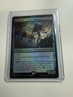 Tekuthal, Inquiry Dominus -Foil Near Mint MTG Phyrexia: All Will Be One - Image 1