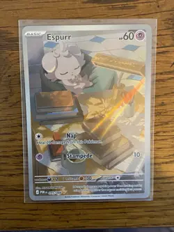 Pokemon TCG Espurr 095/088 Perfect Order Illustration Rare NM - Image 1