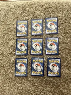 Pokemon TCG First Partner Illustration Collection Series 1 Full Set of 9 Cards - Image 2