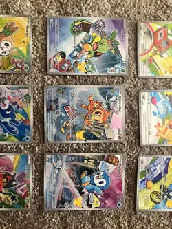 Pokemon TCG First Partner Illustration Collection Series 1 Full Set of 9 Cards - Image 4