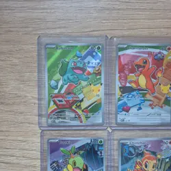 First Partner Illustration Collection Series 1 Full Set of 9 Pokemon TCG - Image 2
