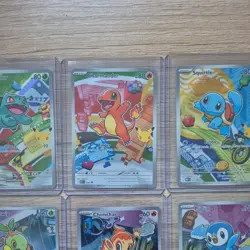 First Partner Illustration Collection Series 1 Full Set of 9 Pokemon TCG - Image 3