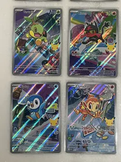 Pokemon TCG First Partner Illustration Collection Starters series 1 set of 9 - Image 2