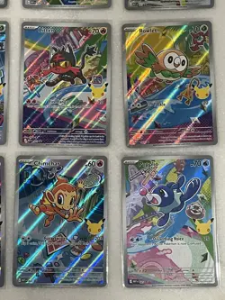 Pokemon TCG First Partner Illustration Collection Starters series 1 set of 9 - Image 5