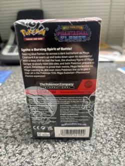 Pokemon TCG Phantasmal Flames Half Booster Box Factory Sealed 18 Packs - Image 3