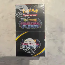 Pokemon TCG Phantasmal Flames Half Booster Box Factory Sealed 18 Packs - Image 1
