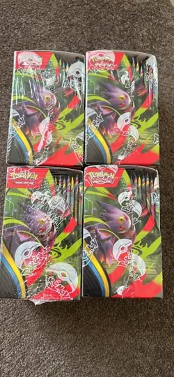 Pokemon TCG Phantasmal Flames Half Booster Box Factory Sealed 18 Packs - Image 5