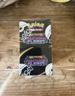Pokemon TCG Phantasmal Flames Half Booster Box Factory Sealed UK Seller - Image 1