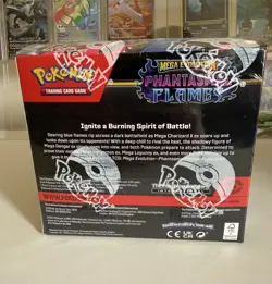 Phantasmal Flames Booster box 36 packs - Pokemon TCG - Factory Sealed - Image 5