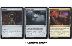 MTG - Sol Ring, Command Tower, Arcane Signet, Commander Staples, EOE - Image 1