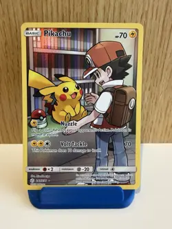Pikachu - 241/236 - *Secret Rare* - Cosmic Eclipse - Pokemon TCG - **NM** - Image 1