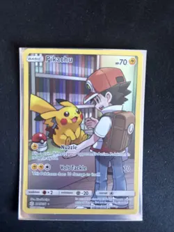 Pikachu 241/236 Cosmic Eclipse Secret Rare Pokemon TCG Near Mint Condition - Image 1