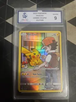 Pikachu 241/236 Cosmic Eclipse Secret Rare MGC 9 Mint - Pokemon TCG - Image 1