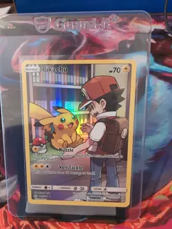 Pokemon TCG Pikachu Cosmic Eclipse 241/236 Holo Secret Rare NM - Image 1