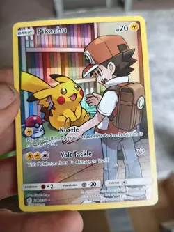 Pokemon TCG Pikachu Cosmic Eclipse 241/236 Holo Secret Rare - Image 3