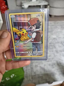 Pokemon TCG Pikachu Cosmic Eclipse 241/236 Holo Secret Rare - Image 5