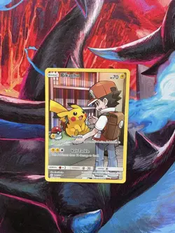 Pokemon TCG Pikachu Cosmic Eclipse 241/236 Holo Secret Rare - Image 1