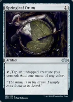 Springleaf Drum - Near Mint MTG Double Masters - Image 1