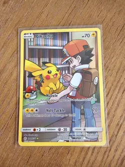 Pokemon TCG Pikachu 241/236 Holo Secret Rare - Sun & Moon - Cosmic Eclipse - Image 1