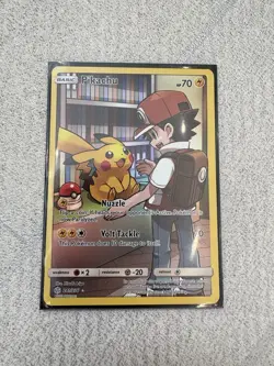 Pokemon TCG Pikachu Cosmic Eclipse 241/236 Holo Secret Rare - Image 3
