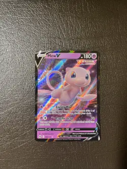 Mew V 060/159 Ultra Rare Crown Zenith Pokemon TCG NEAR Mint Card - Image 1