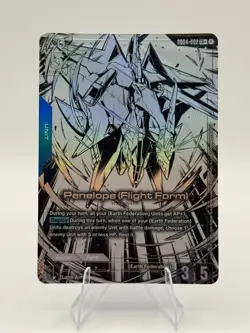 Gundam Card Game GD04-002 Penelope (Flight Form) LR+ Phantom Aria - Image 1