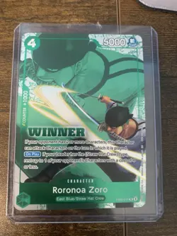 Roronoa Zoro (Winner Pack 2025 Vol. 3) One Piece Promo Cards EB02-019 - English - Image 1