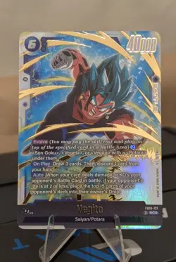 Vegito SCR FB10-121 - Dragon Ball Super Card Game Fusion World - Image 1