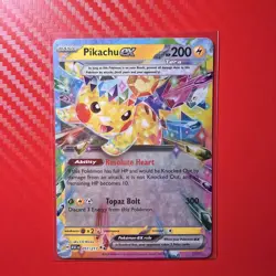 Ascending Hero's Pikachu Ex 57/217 Pokemon Card - Image 1