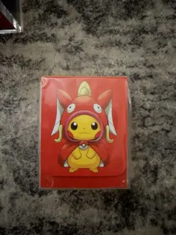Pokemon Magikarp And Gyarados Poncho Pikachu Japanese Promo Box (NO PROMO) - Image 2