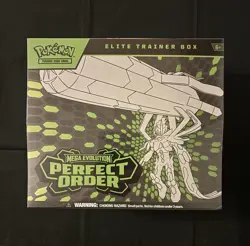 Pokemon TCG Mega Evolution Perfect Order Elite Trainer Box ETB new sealed - Image 1