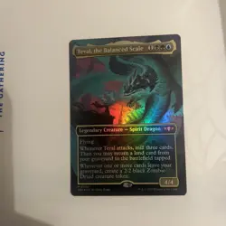 Teval, The Balanced Scale Foil Nm Mtg Dragon storm - Image 2