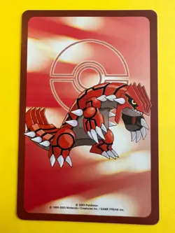 Magcargo pokemon Playing Poker Card Groudon Nintendo Japanese Very Rare b - Image 4