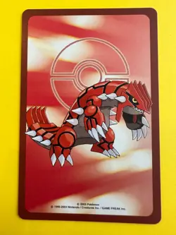 Magcargo pokemon Playing Poker Card Groudon Nintendo Japanese Very Rare b - Image 5