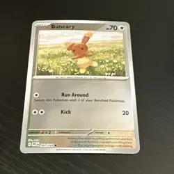 Buneary 083/094 Phantasmal Flames Reverse Holo Pokemon TCG Card - Image 1