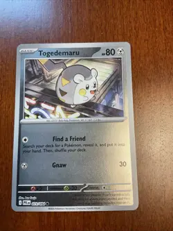 Togedemaru 073/094 Phantasmal Flames Reverse Holo Pokemon TCG Card - Image 1