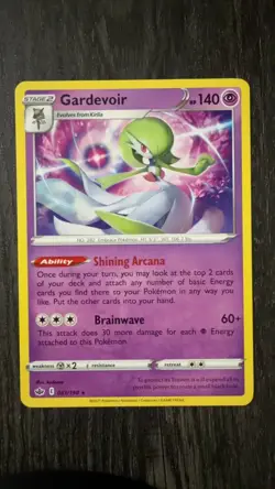 Gardevoir 061/198 Holo Rare Chilling Reign Pokemon Holo Near Mint - Image 1
