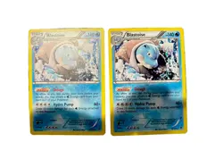 Pokemon TCG Blastoise (2 Cards) Plasma Blast 16 Holo Holo Rare - Image 1