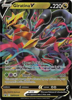 Giratina V SWSH259 Holo Promo Sword & Shield Promo Pokemon Holo Near Mint - Image 1