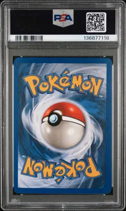 2003 POKEMON EX RUBY & SAPPHIRE #48 WAILMER-REVERSE FOIL PSA 8 - Image 2