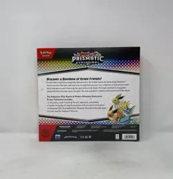 Pokemon TCG Prismatic Evolutions Factory Sealed 3-Pack Poster Collection Box - Image 3
