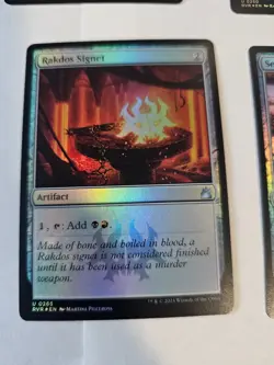 MTG - Rakdos Signet FOIL- Ravnica Remastered - Image 1