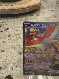 Pokemon Ethan's Ho-Oh ex Sv10: Destined Rivals 230/182 SIR Holo English - Image 4