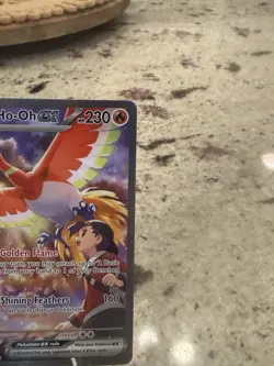 Pokemon Ethan's Ho-Oh ex Sv10: Destined Rivals 230/182 SIR Holo English - Image 5