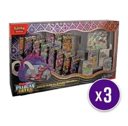Pokemon Paldean Fates Great Tusk Iron Treads EX Premium Collection lot of 3 - Image 1