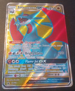 Salamence GX - SM139 Full Art Holo Promo Sun & Moon Promo Pokemon Near Mint - Image 1